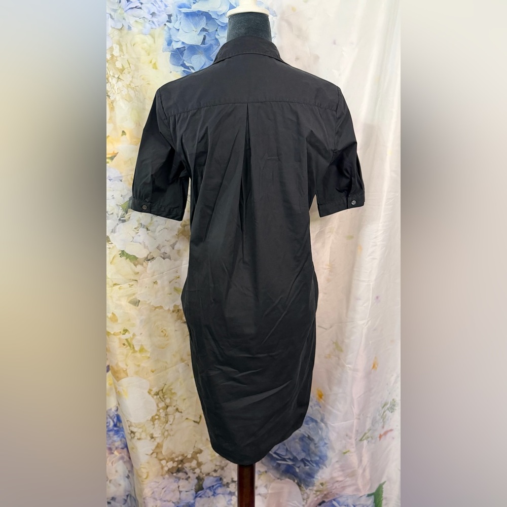 J McLaughlin Black Button-Up Shirt Dress - Picture 5 of 9